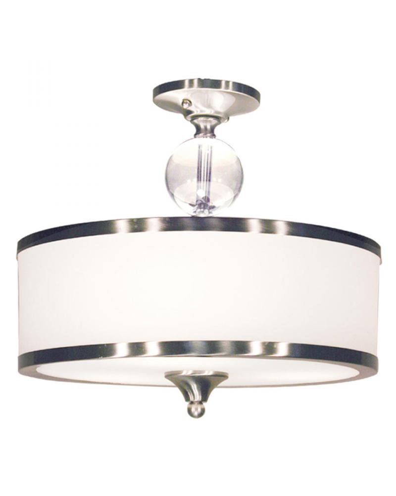 3 Light Semi Flush Mount