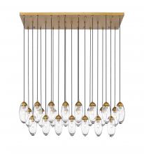 Z-Lite 651P-23L-RB - 23 Light Linear Chandelier