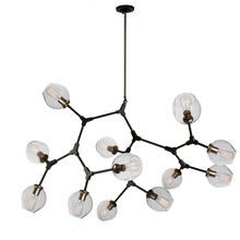 Artcraft JA14022VB - Organic 12-Light Chandelier