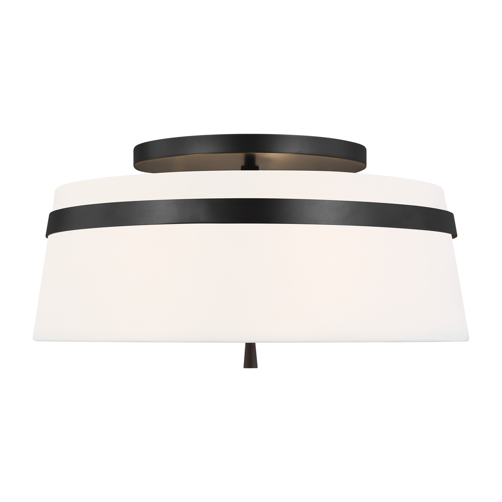 Large semi flush on sale mount ceiling light