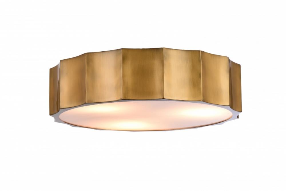 Brass Flush Mount