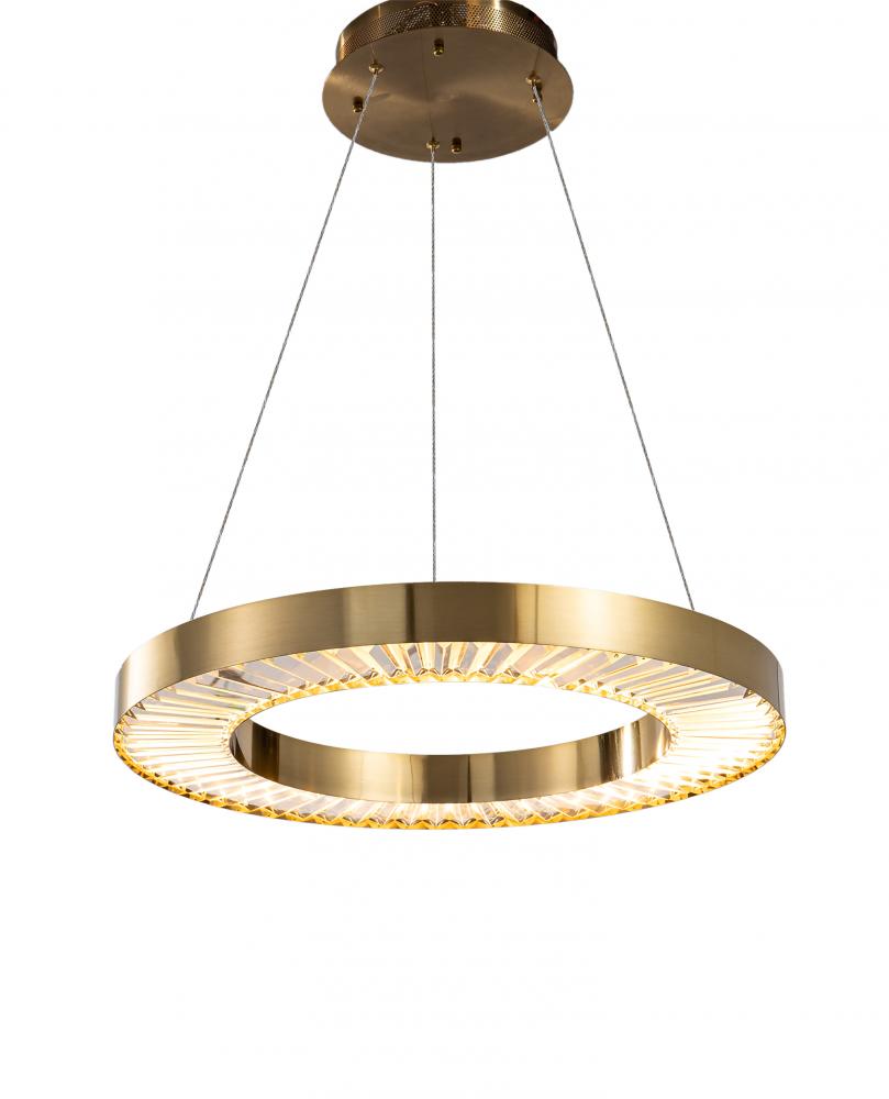 Gold LED Chandelier