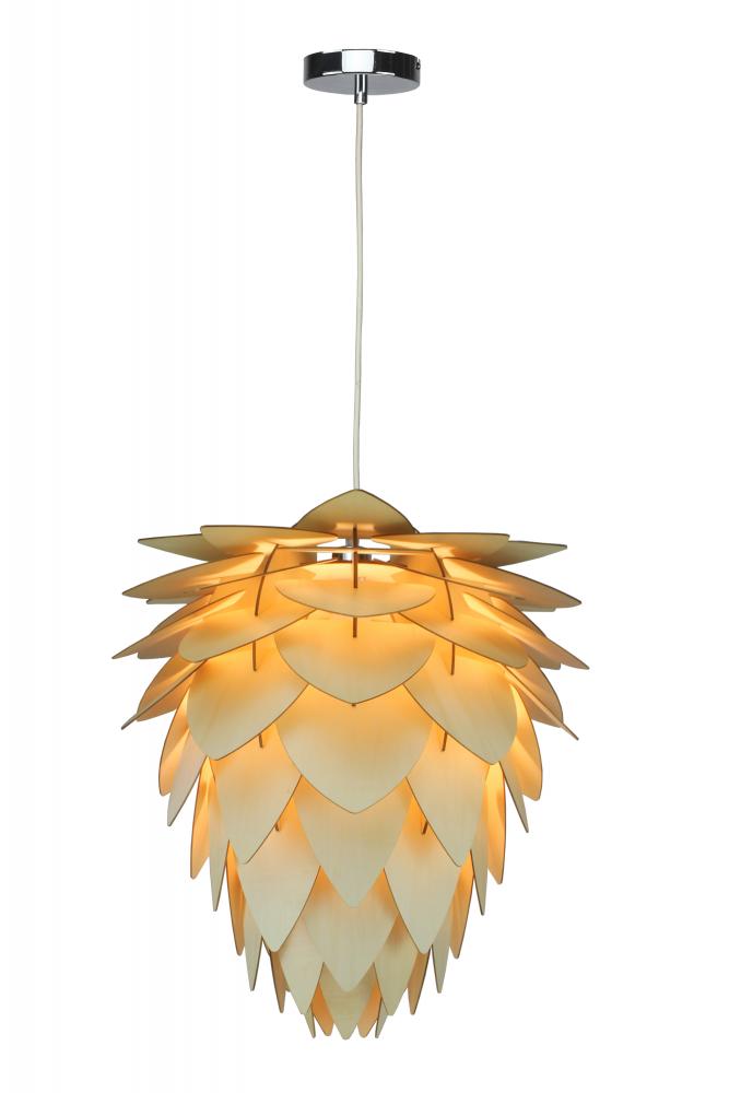 Natural Wood Chandelier