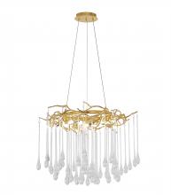 Bethel International Canada CN06C23G - Aluminum & Glass Chandelier