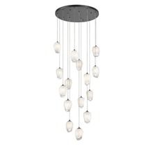 Bethel International Canada YS99C24BLK - Black Chandelier